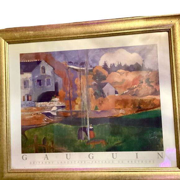 Brittany Landscape: the David Mill, 1894 - Framed Print - Picture 2 of 4